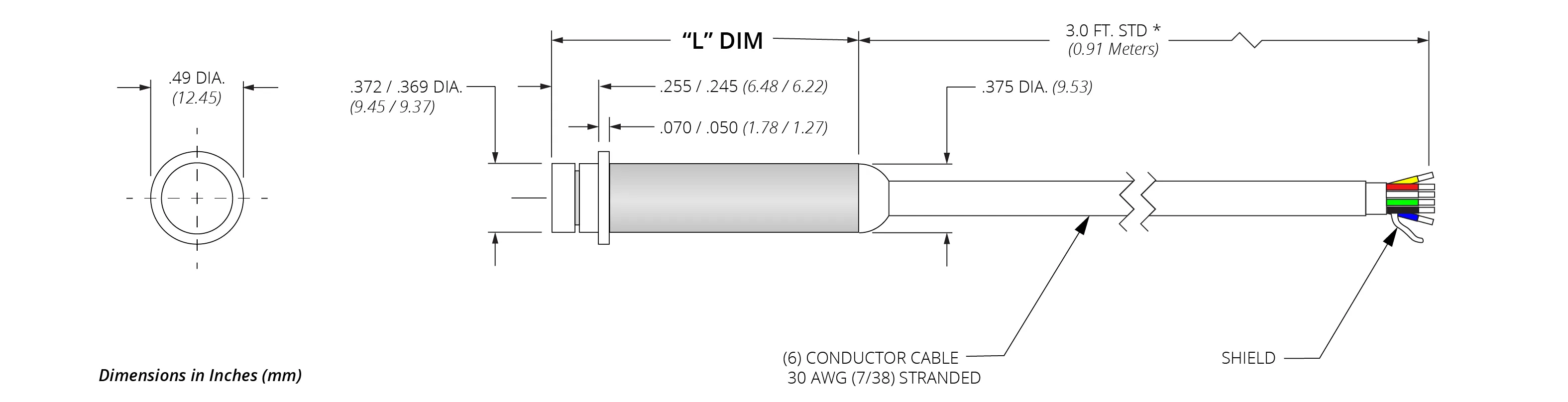 MPT40 Dual Pressure & Temp Flush Mount 2